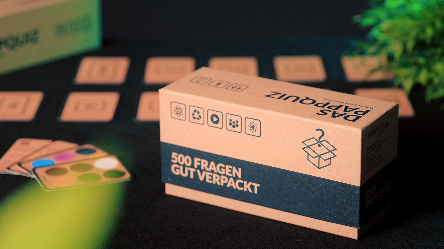 Pappquiz - 500 Quizfragen
