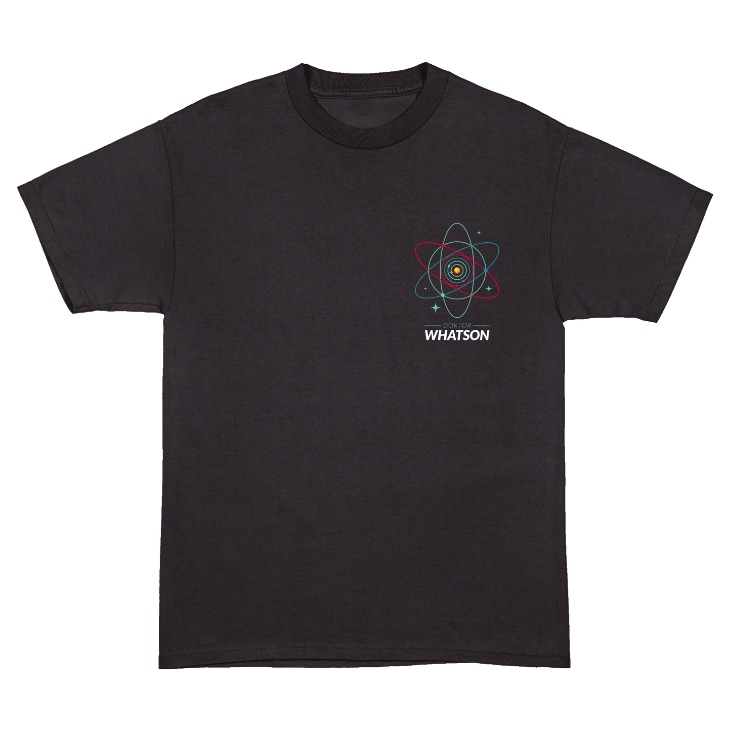 T-Shirt Atom Sonnensystem Brust