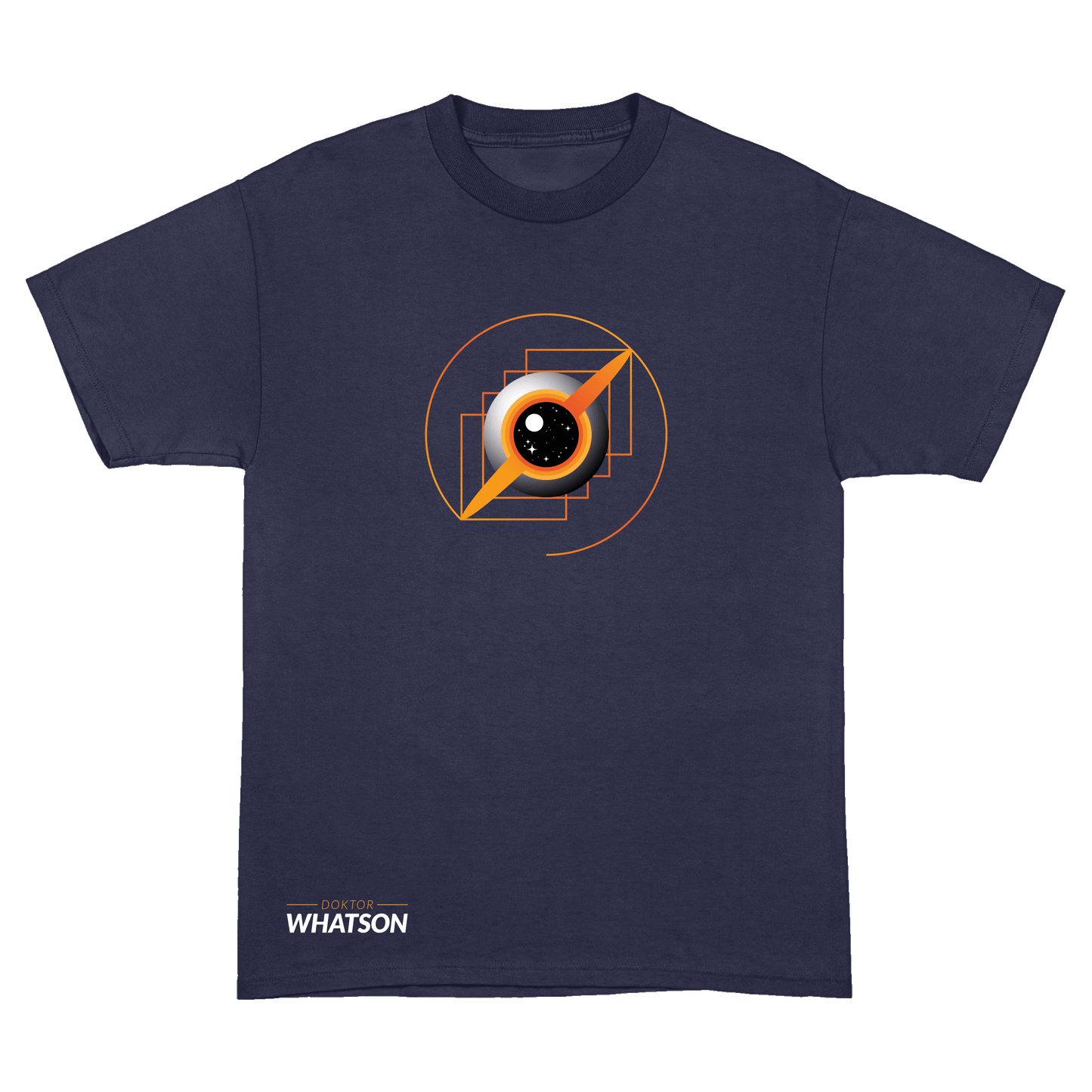 T-Shirt Schwarzes Loch Groß