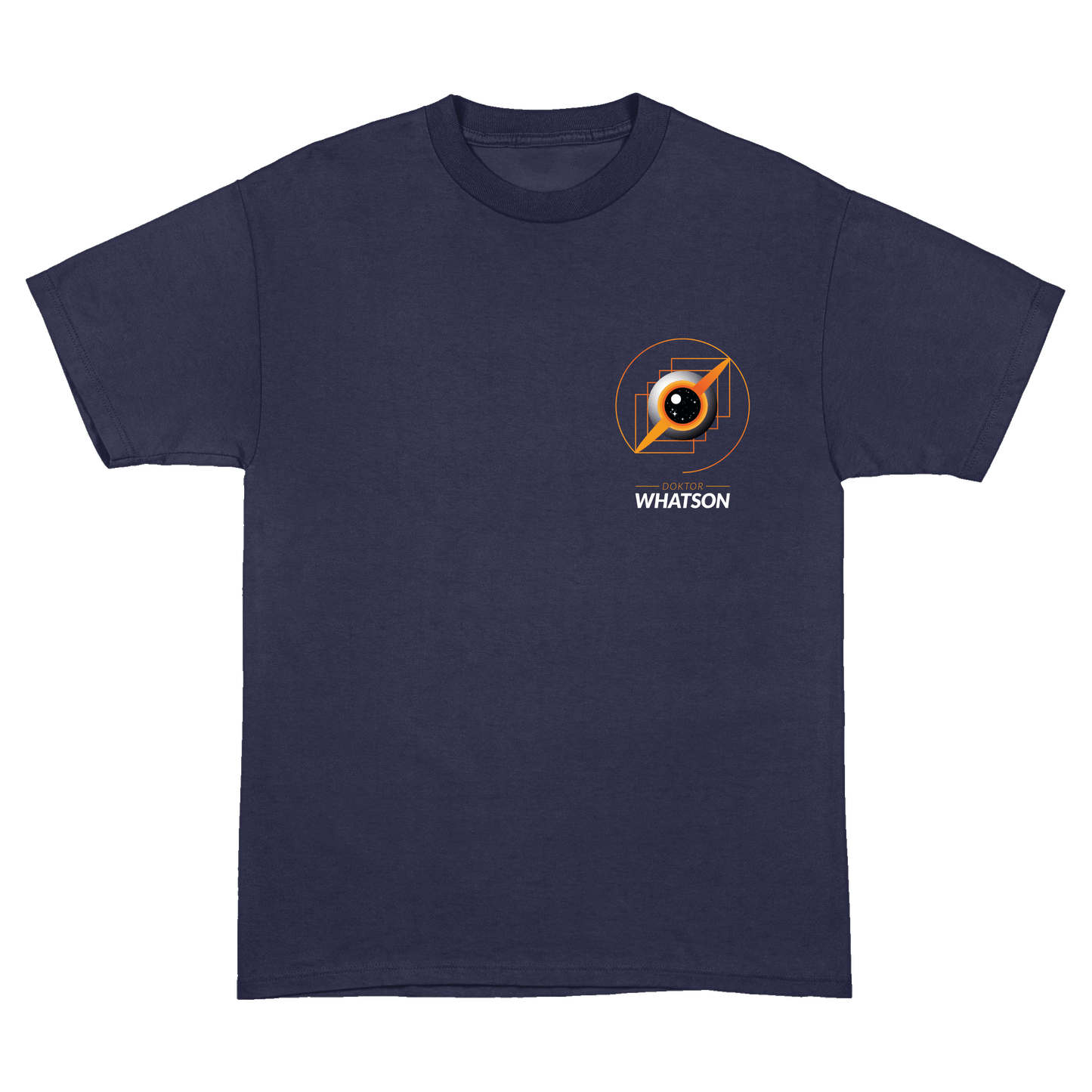 T-Shirt Schwarzes Loch Brust