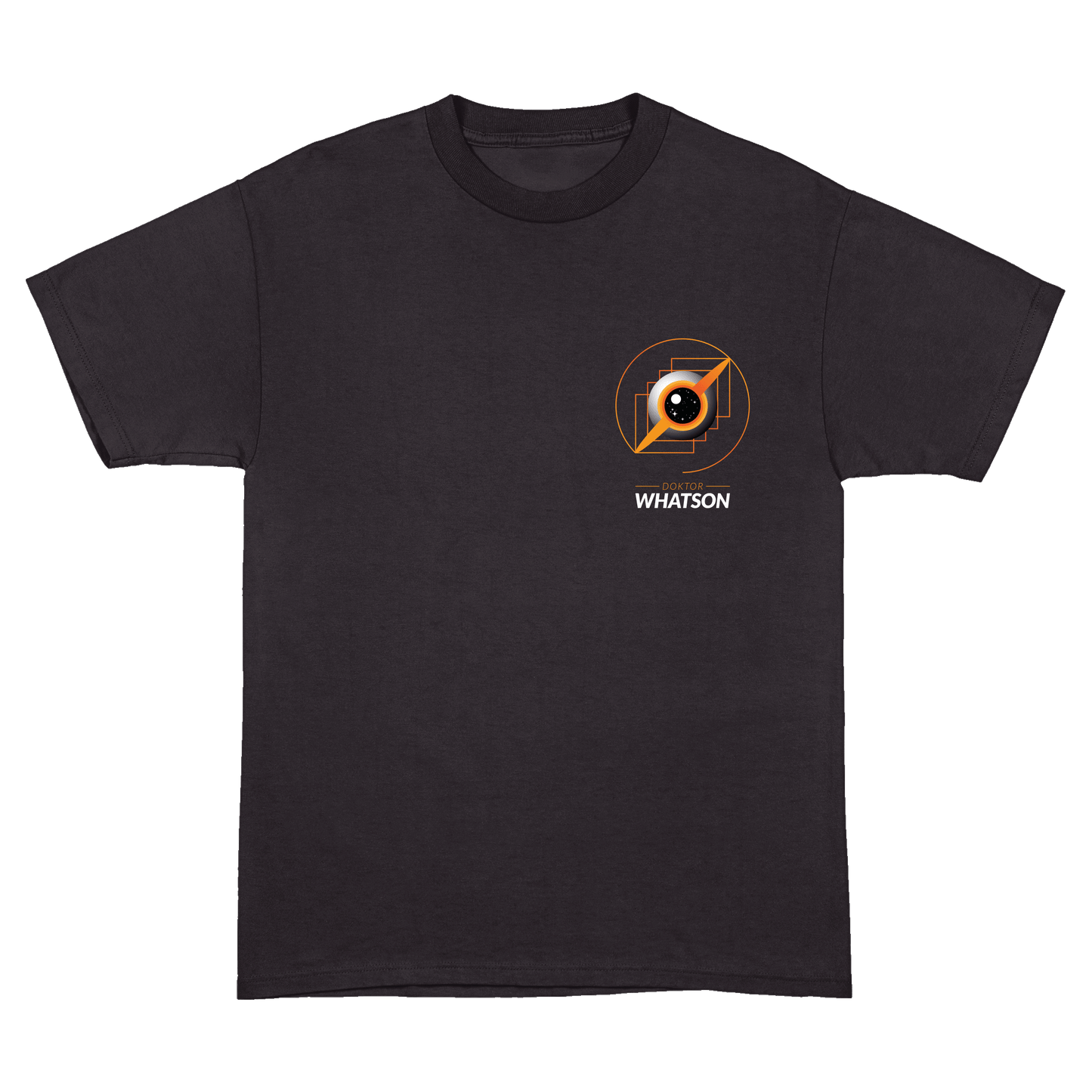 T-Shirt Schwarzes Loch Brust