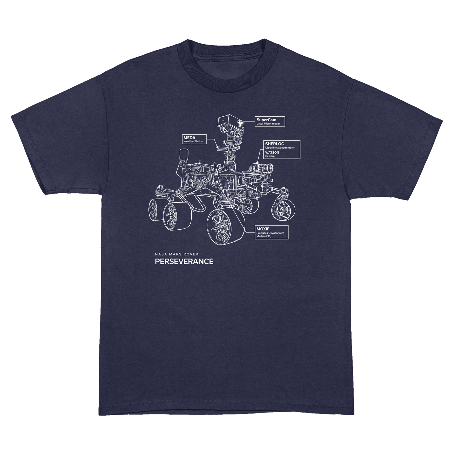 T-Shirt Perseverance Rover