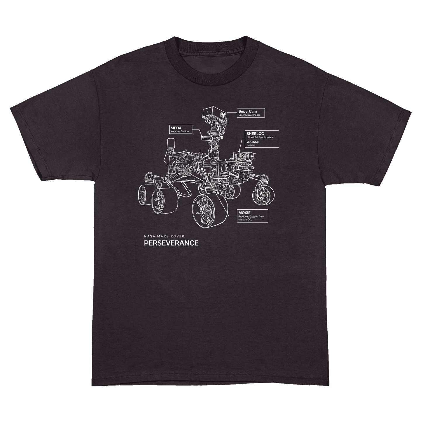 T-Shirt Perseverance Rover