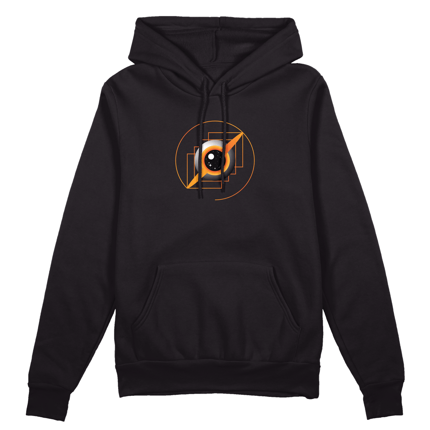 Hoodie Schwarzes Loch Groß