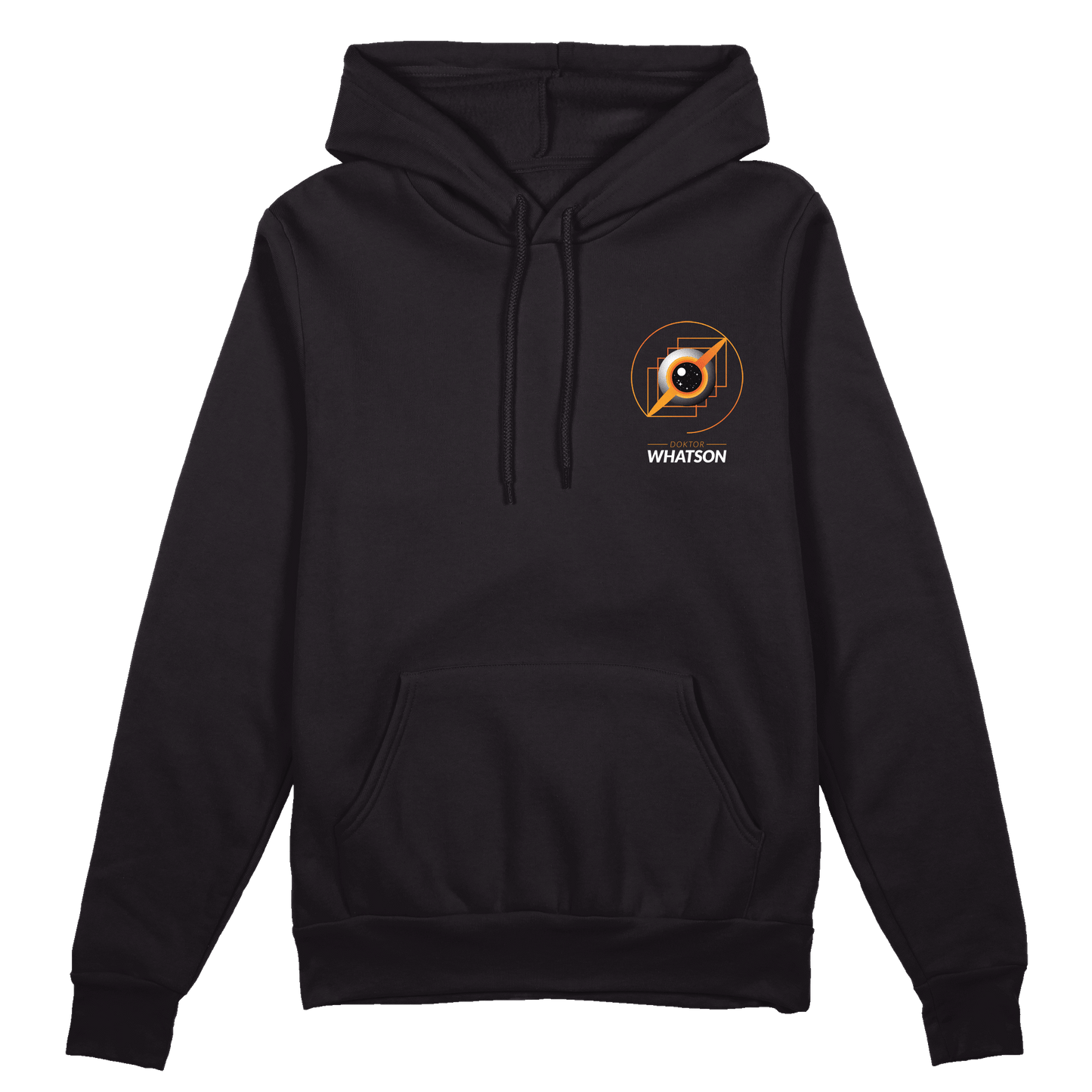 Hoodie Schwarzes Loch Brust