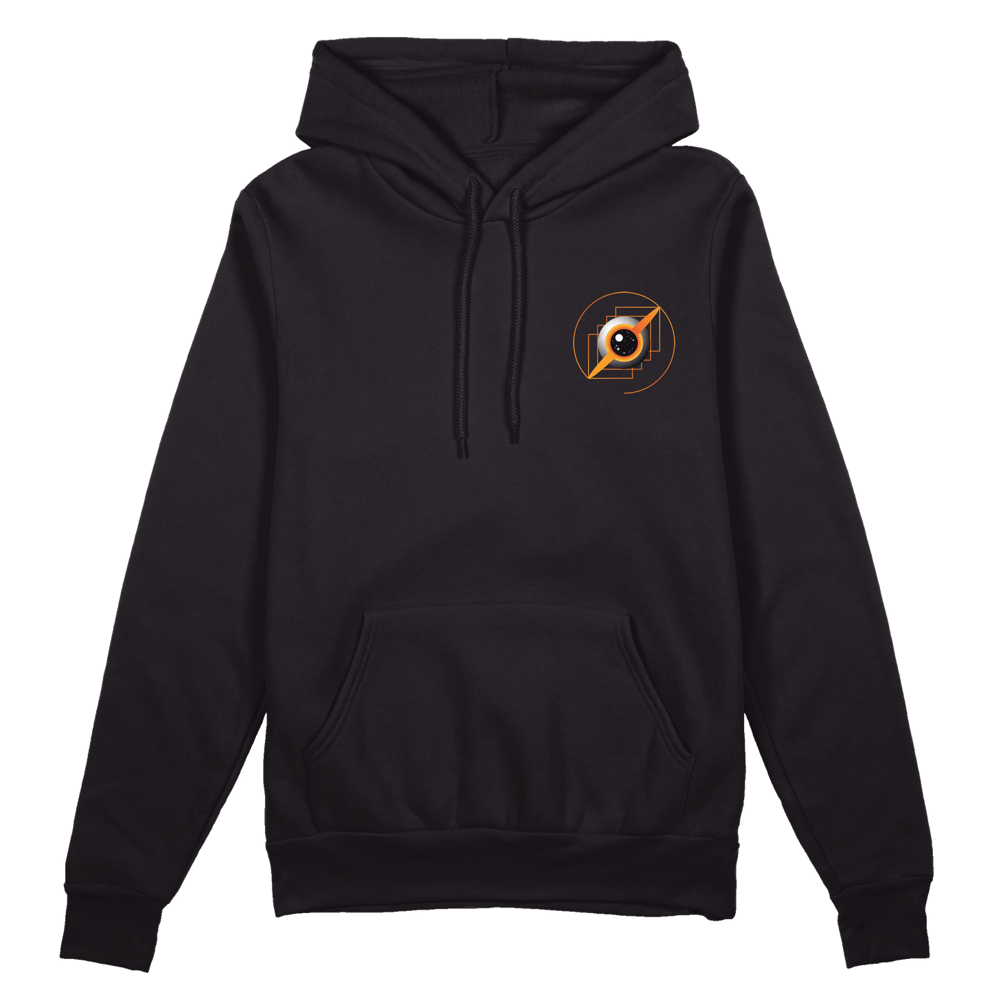 Hoodie Schwarzes Loch Brust