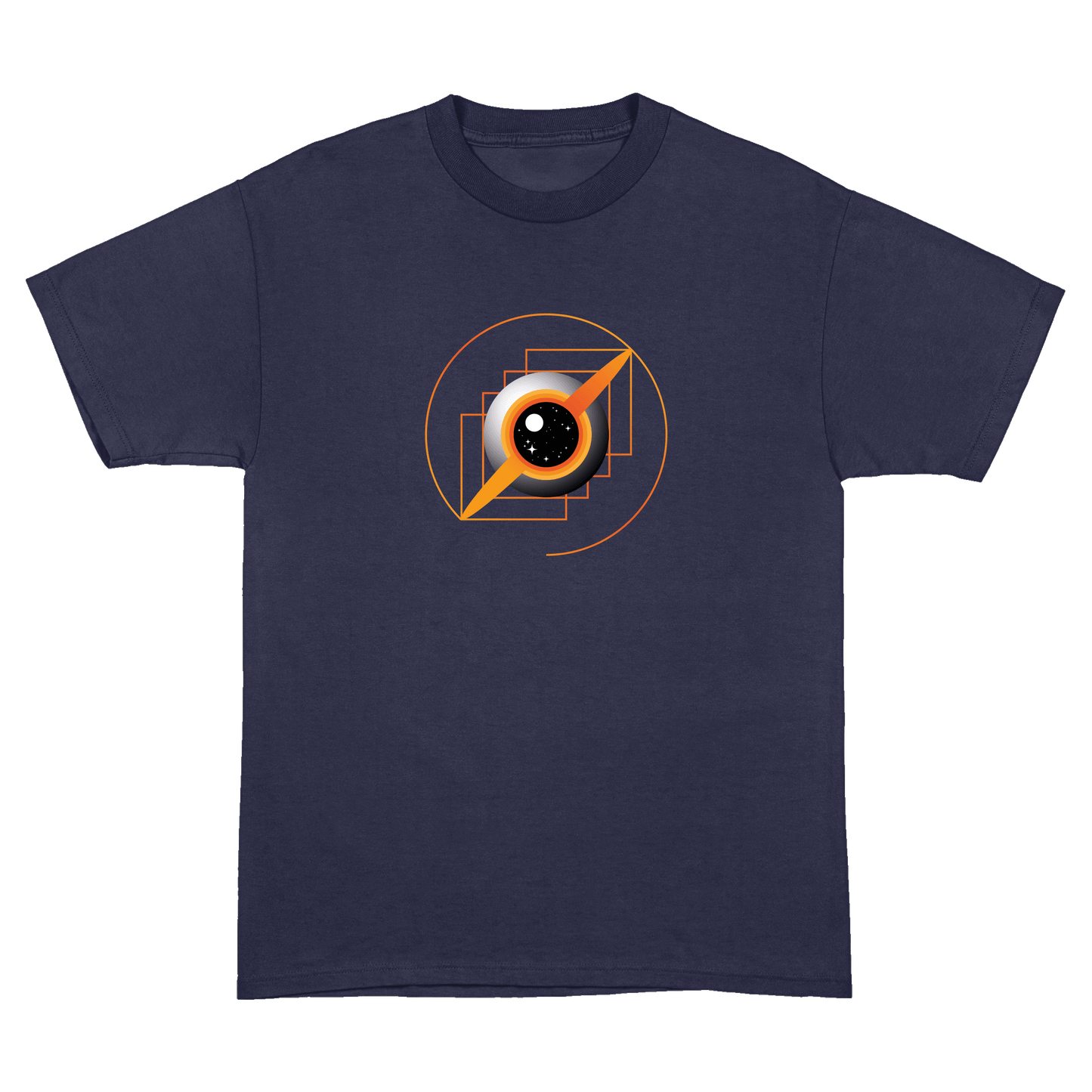 T-Shirt Schwarzes Loch Groß