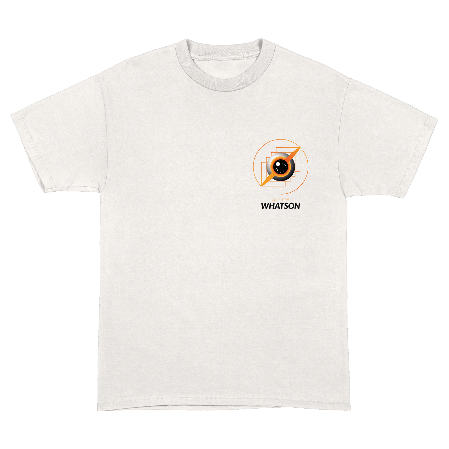 T-Shirt Schwarzes Loch Brust