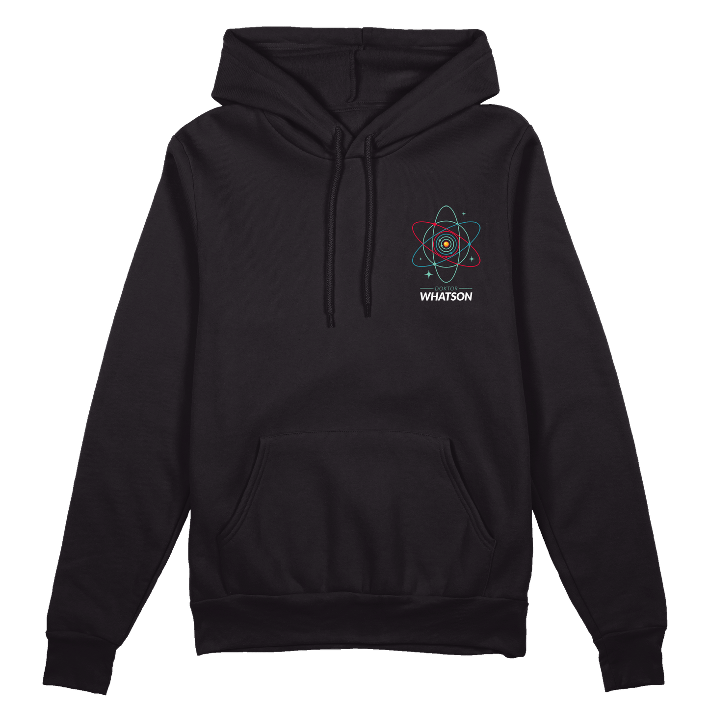 Hoodie Atom Sonnensystem Brust